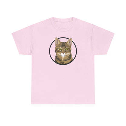 DSH Tabby Circle | T-shirt - Detezi Designs-22655500136701471648