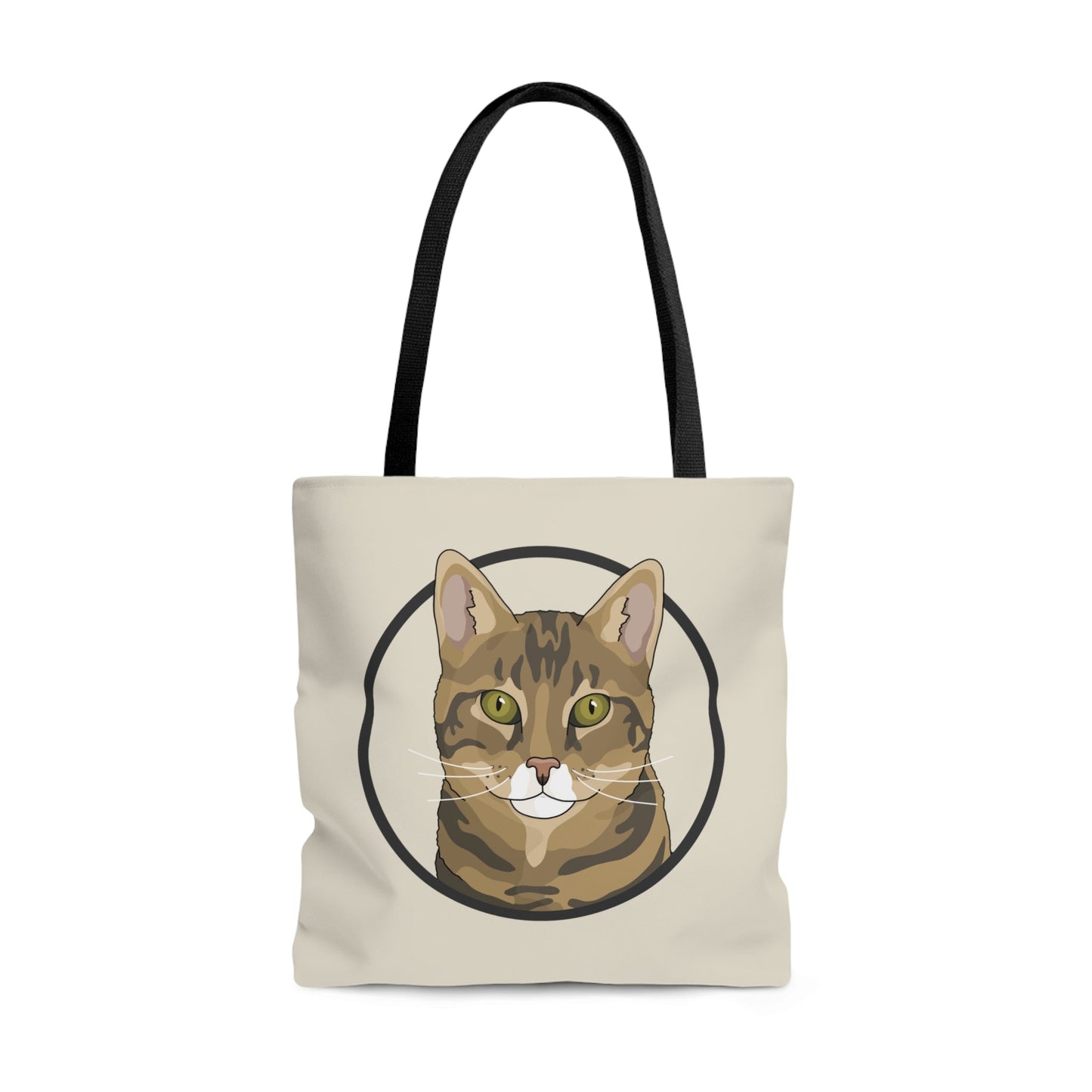 DSH Tabby Circle | Tote Bag - Detezi Designs-27674437848909050081