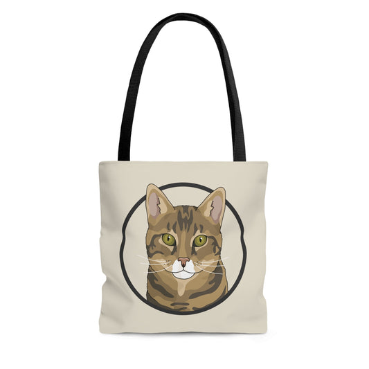 DSH Tabby Circle | Tote Bag - Detezi Designs-84564569579761519440