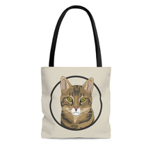 Load image into Gallery viewer, DSH Tabby Circle | Tote Bag - Detezi Designs-84564569579761519440
