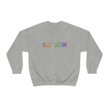 Cat Mom | Crewneck Sweatshirt