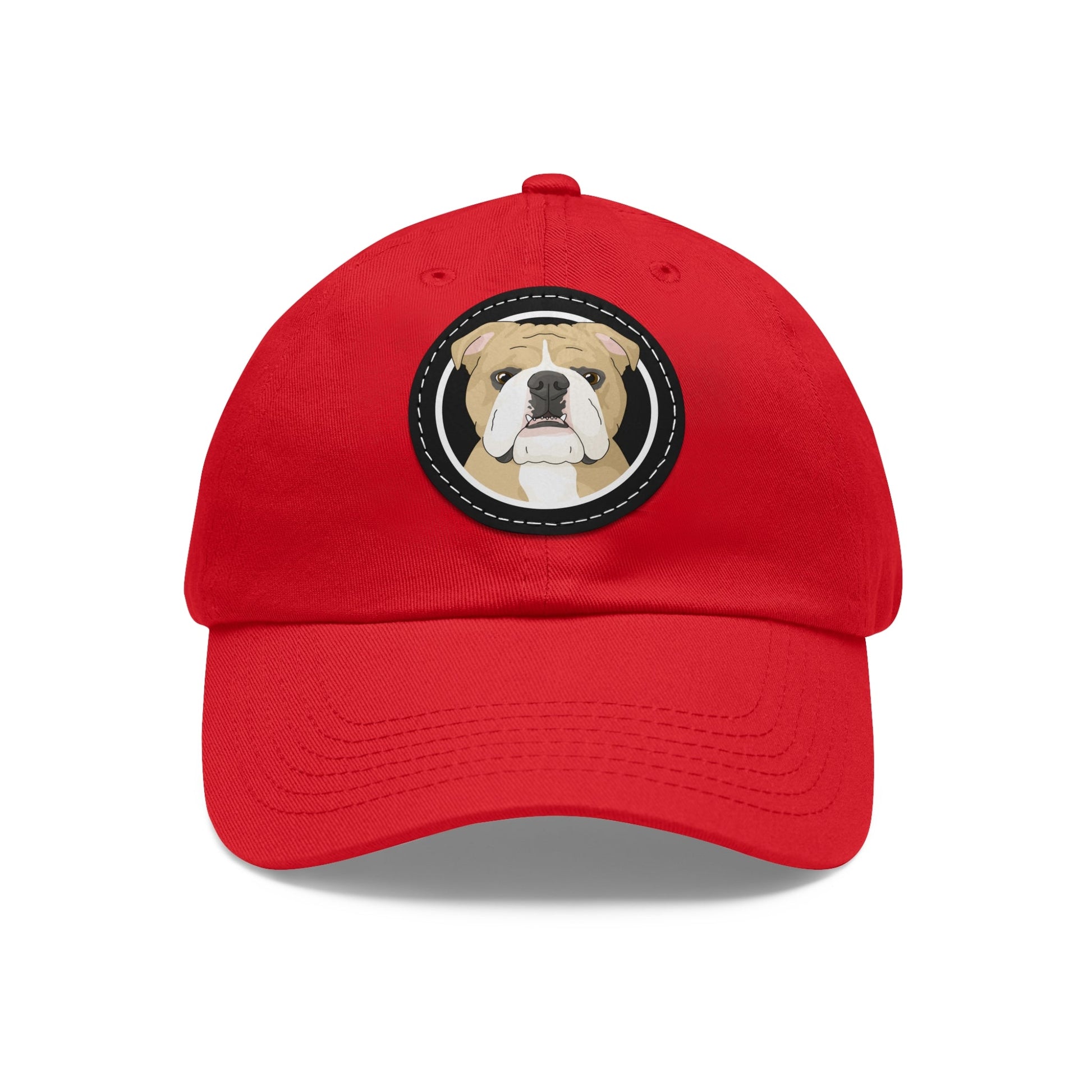 English Bulldog Circle | Dad Hat - Detezi Designs-10900043290276855515