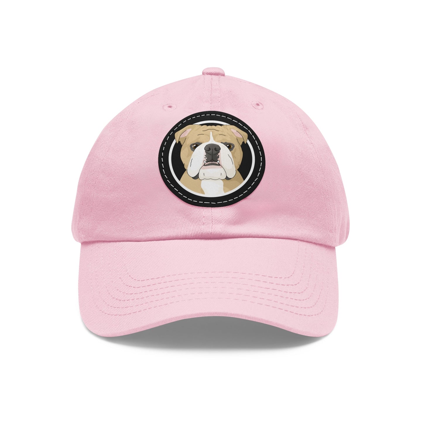 English Bulldog Circle | Dad Hat - Detezi Designs-11218403754802148092