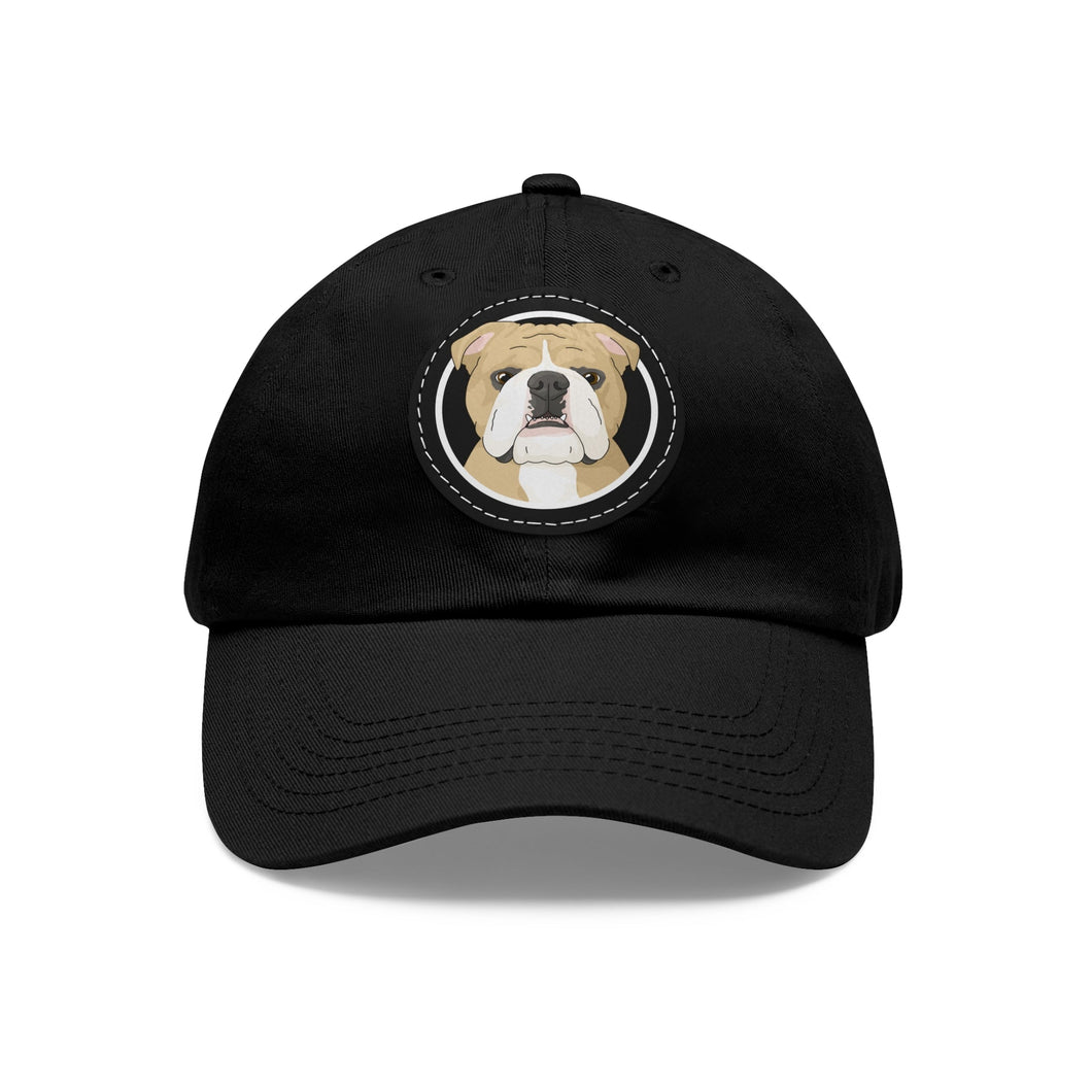 English Bulldog Circle | Dad Hat - Detezi Designs-16835970079917164870