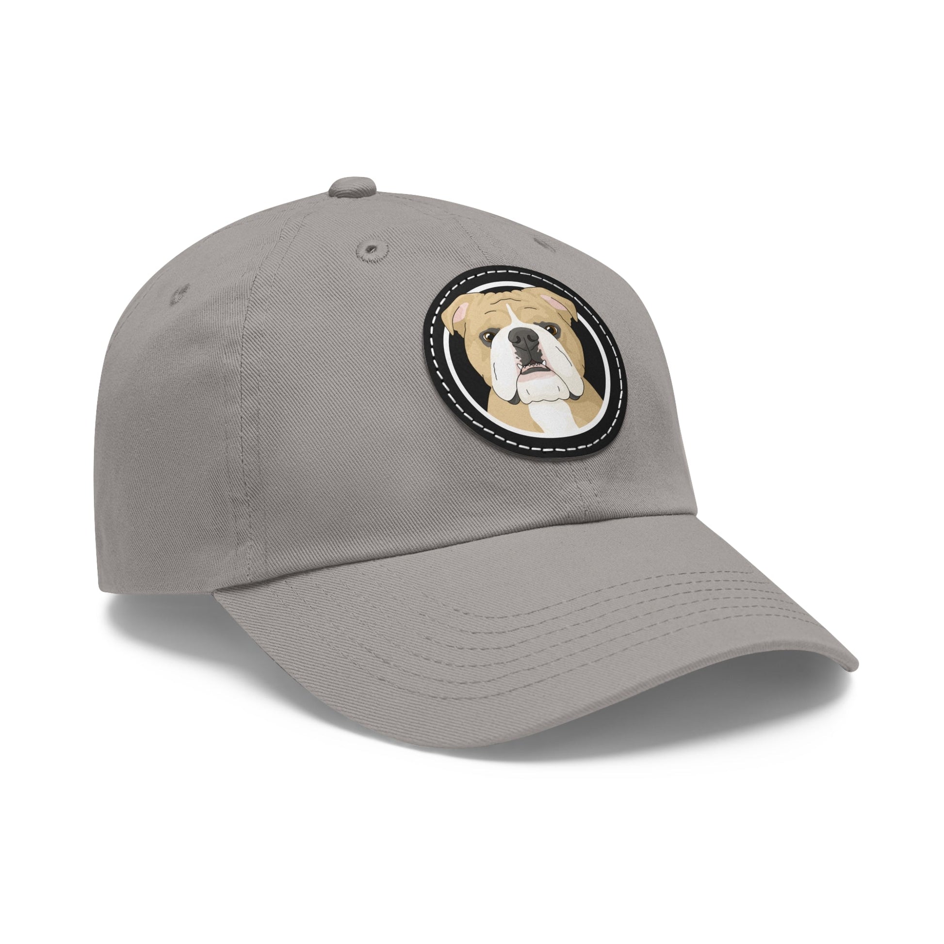 English Bulldog Circle | Dad Hat - Detezi Designs-25321189499833189982