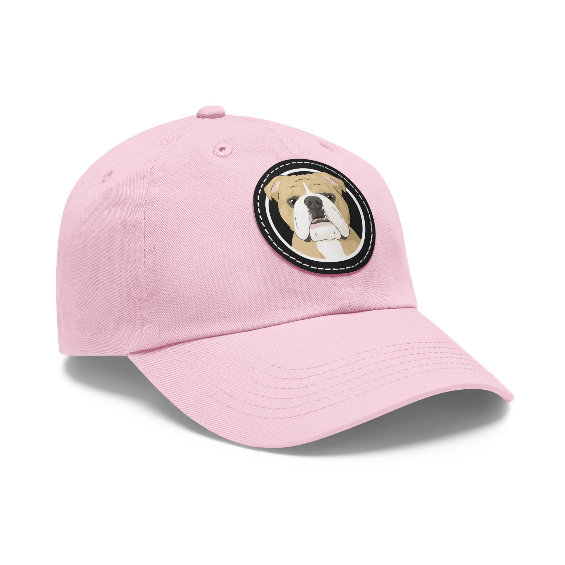 English Bulldog Circle | Dad Hat - Detezi Designs-25321189499833189982