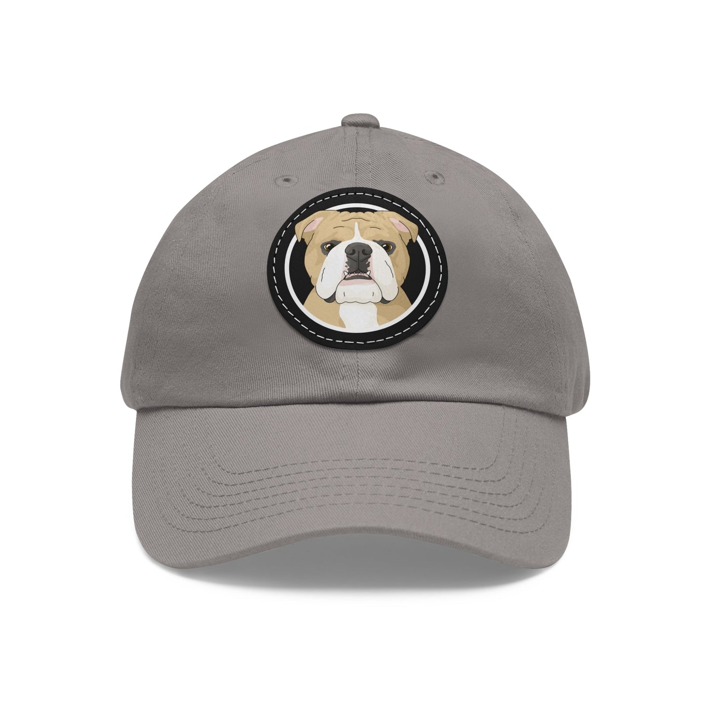 English Bulldog Circle | Dad Hat - Detezi Designs-72796260447163274772