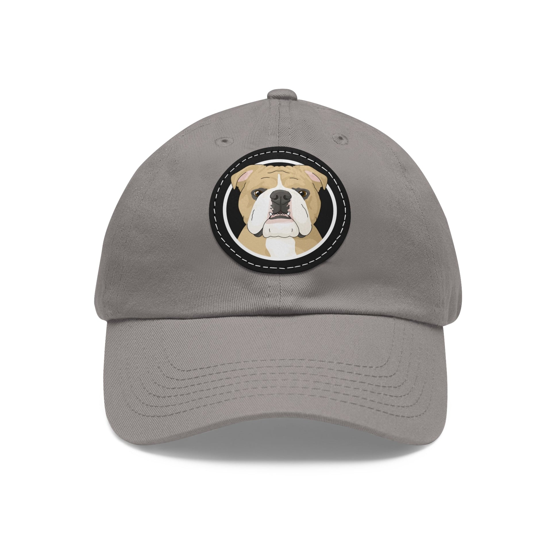 English Bulldog Circle | Dad Hat - Detezi Designs-72796260447163274772