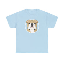 Load image into Gallery viewer, English Bulldog Circle | T-shirt - Detezi Designs-30528801895753278961
