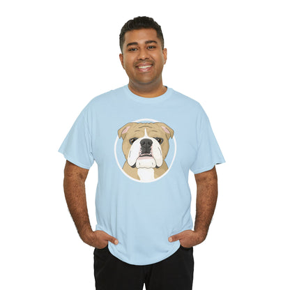 English Bulldog Circle | T-shirt - Detezi Designs-81891928241838190621