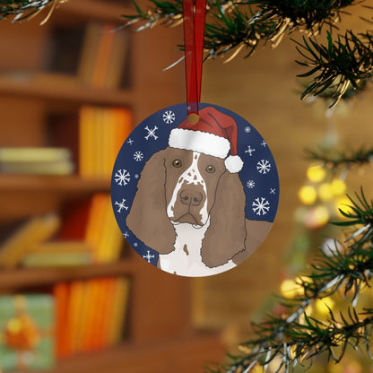 English Springer Spaniel | 2023 Holiday Ornament - Detezi Designs-30767760342749309989