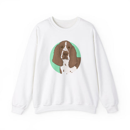 English Springer Spaniel | Crewneck Sweatshirt - Detezi Designs-19431815909050940455