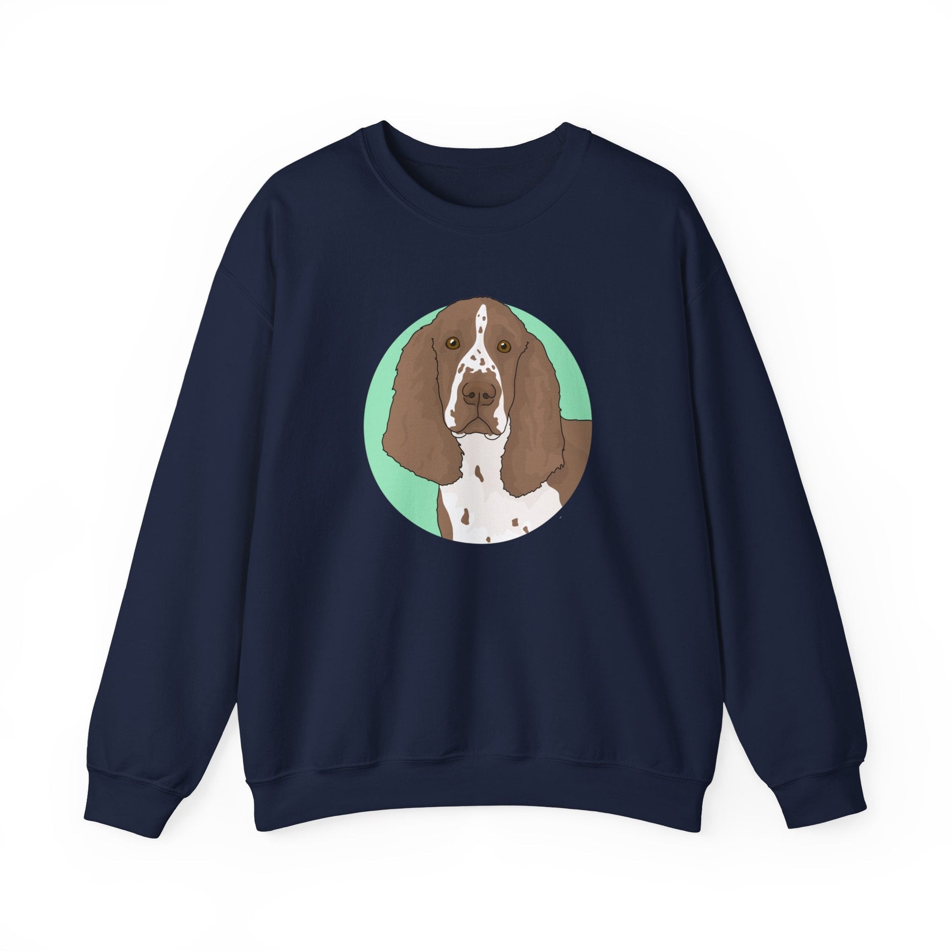 English Springer Spaniel | Crewneck Sweatshirt - Detezi Designs-24689649816803510176