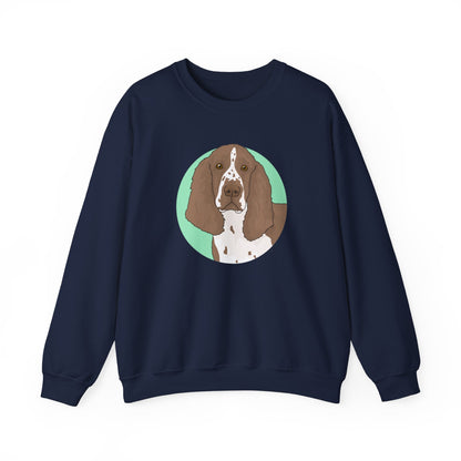 English Springer Spaniel | Crewneck Sweatshirt - Detezi Designs-24689649816803510176