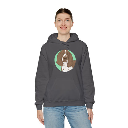 English Springer Spaniel | Hooded Sweatshirt - Detezi Designs-10062623814367063123