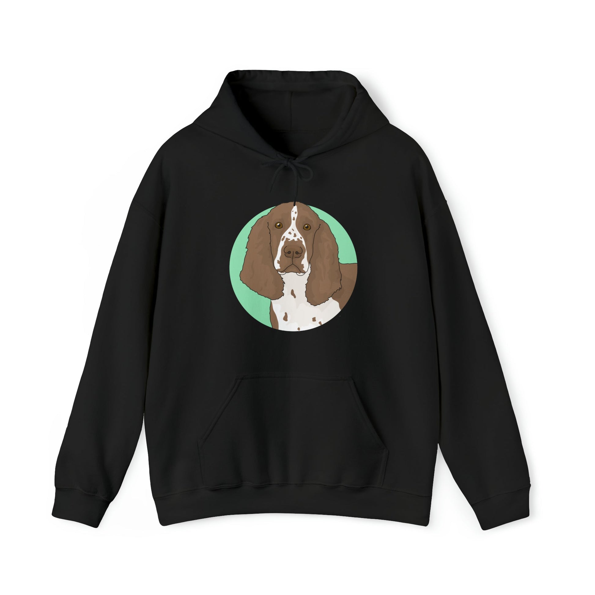 English Springer Spaniel | Hooded Sweatshirt - Detezi Designs-23577464527624760574