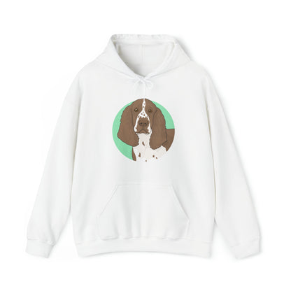 English Springer Spaniel | Hooded Sweatshirt - Detezi Designs-99189037998426869136