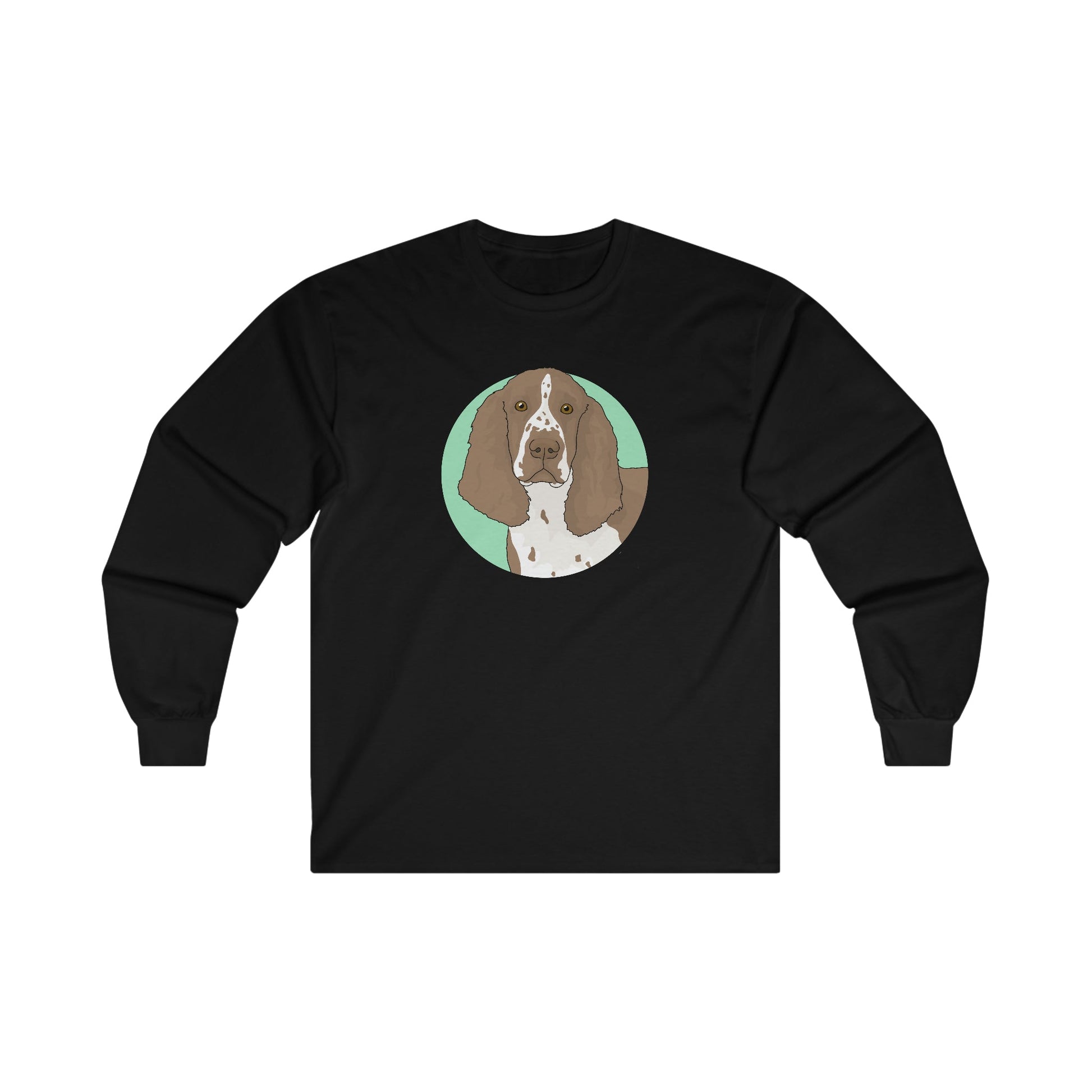 English Springer Spaniel | Long Sleeve Tee - Detezi Designs-16123674469286872020