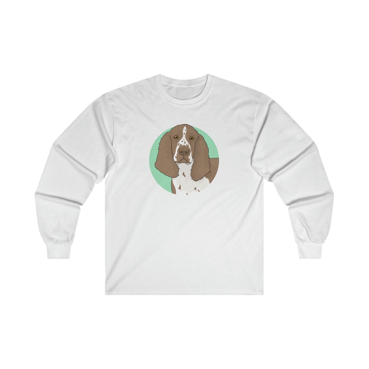 English Springer Spaniel | Long Sleeve Tee - Detezi Designs-22307548167363039182