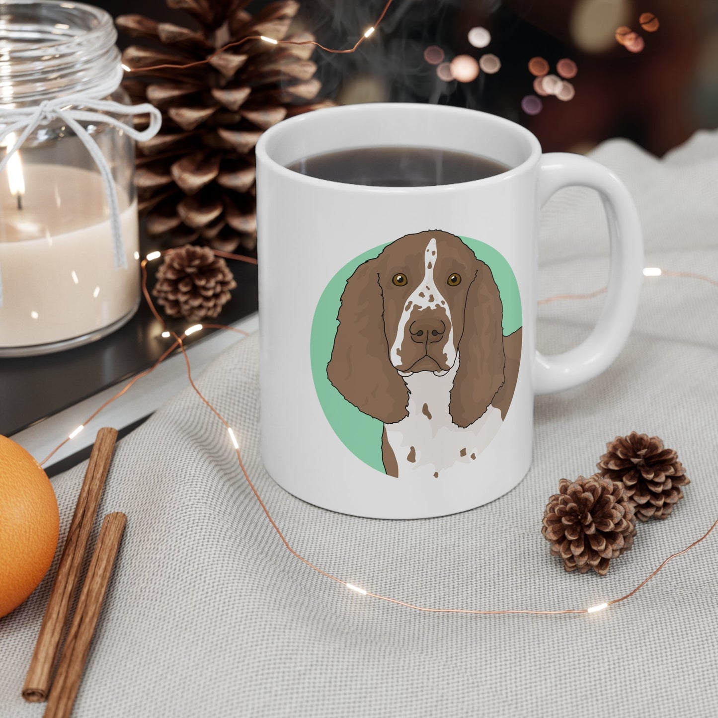 English Springer Spaniel | Mug - Detezi Designs-28825334540667478336