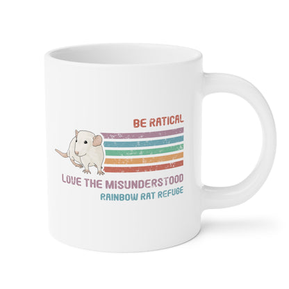 Fish | Rainbow Rat Refuge | FUNDRAISER | **CANADIAN PRINTER** | Ceramic Mug (11oz\15oz\20oz) - Detezi Designs-25322304608159737931