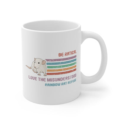 Fish | Rainbow Rat Refuge | FUNDRAISER | **CANADIAN PRINTER** | Ceramic Mug (11oz\15oz\20oz) - Detezi Designs-29029927115951188480