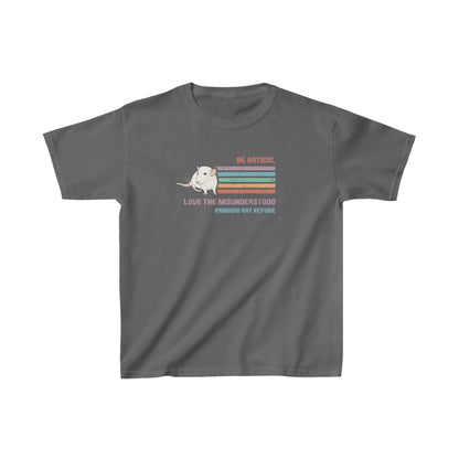 Fish | Rainbow Rat Refuge | FUNDRAISER | **CANADIAN PRINTER** | **YOUTH SIZE** Tee - Detezi Designs-10307284955332240709