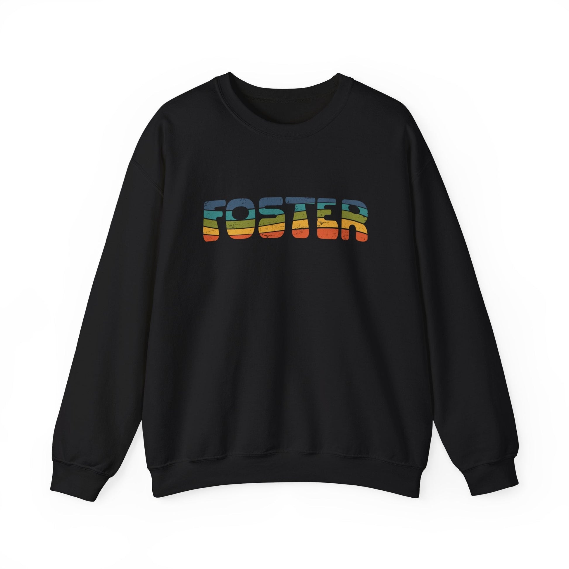 Foster Retro | Crewneck Sweatshirt - Detezi Designs-67908938204664760997