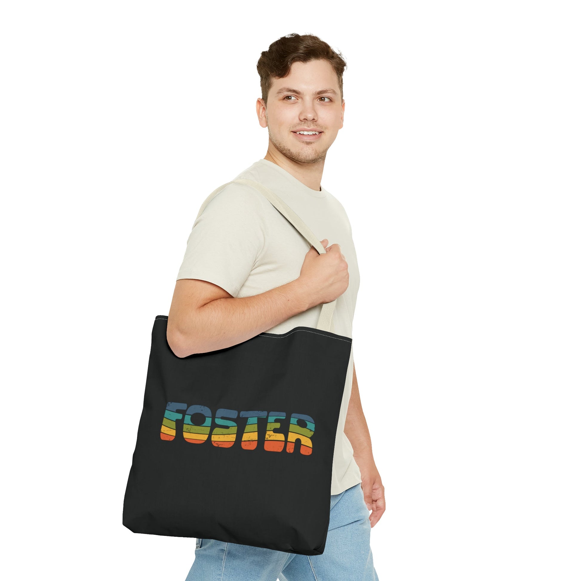 Foster Retro | Tote Bag - Detezi Designs-23236948303652763225