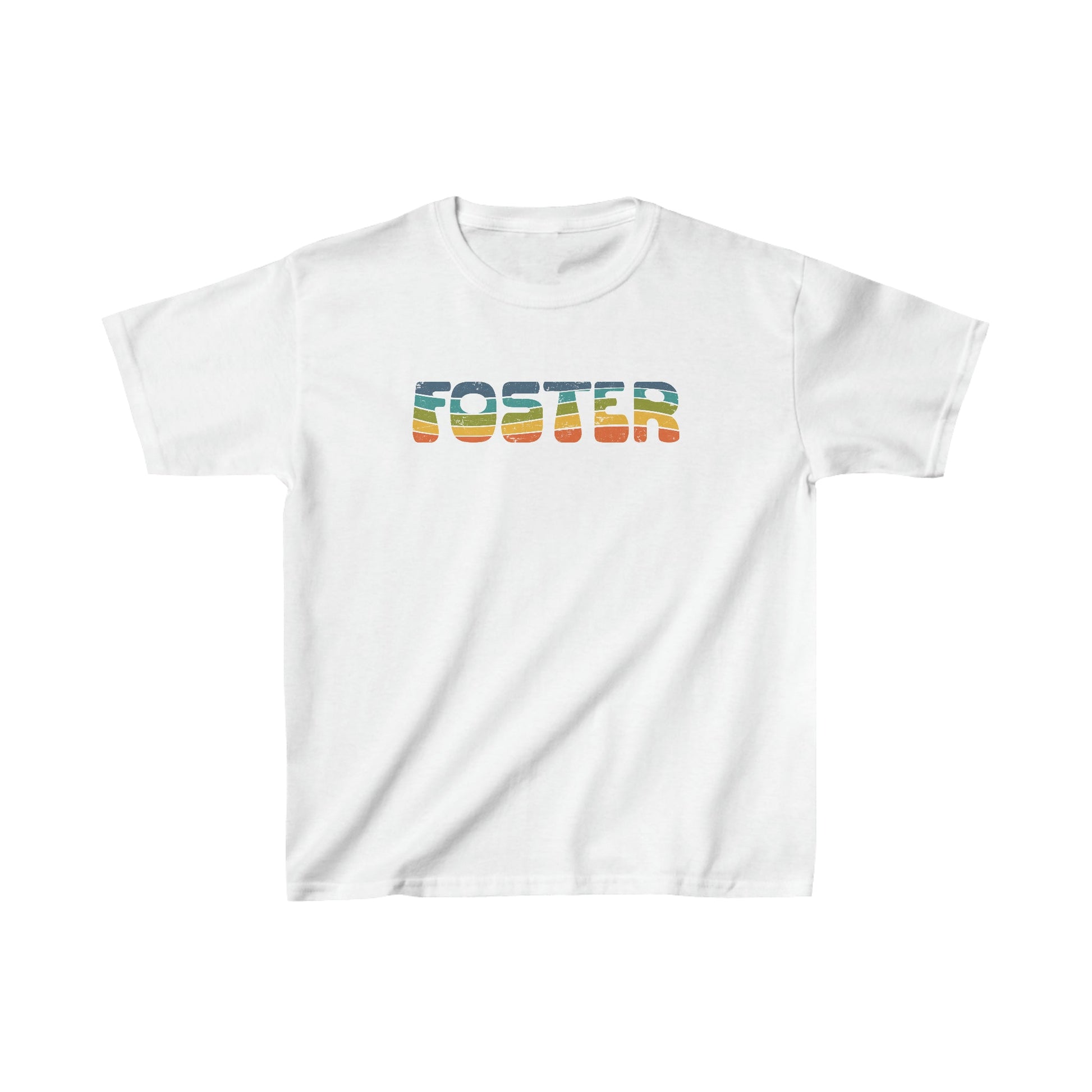 Foster Retro | **YOUTH SIZE** Tee - Detezi Designs-14997111368982025382