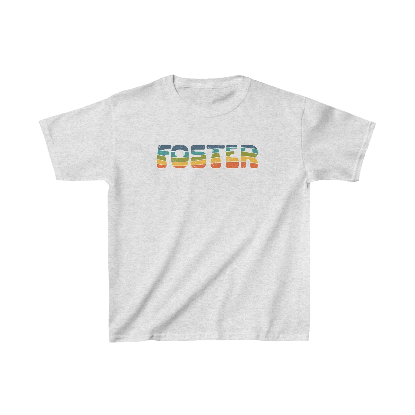 Foster Retro | **YOUTH SIZE** Tee - Detezi Designs-18130904803086751280