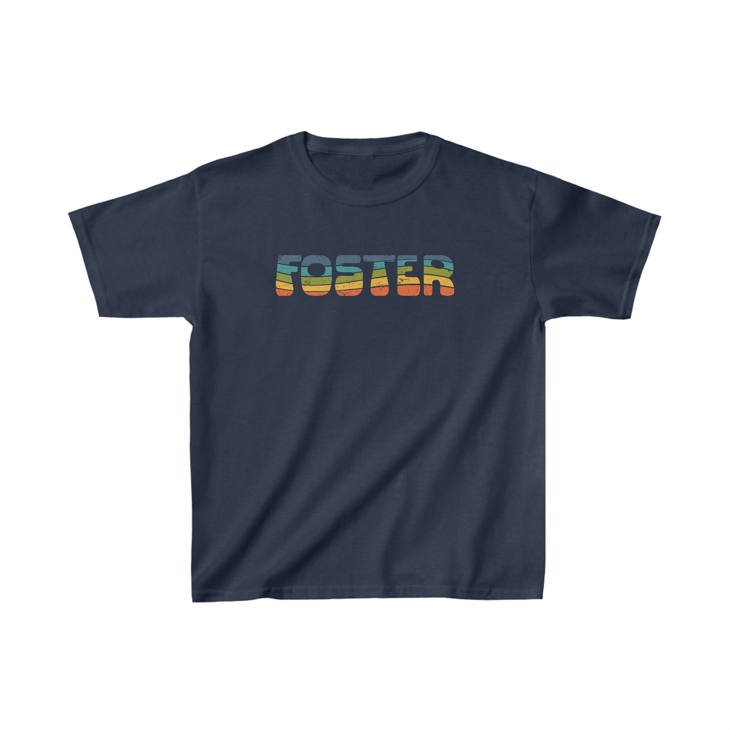 Foster Retro | **YOUTH SIZE** Tee - Detezi Designs-27422732827350044333