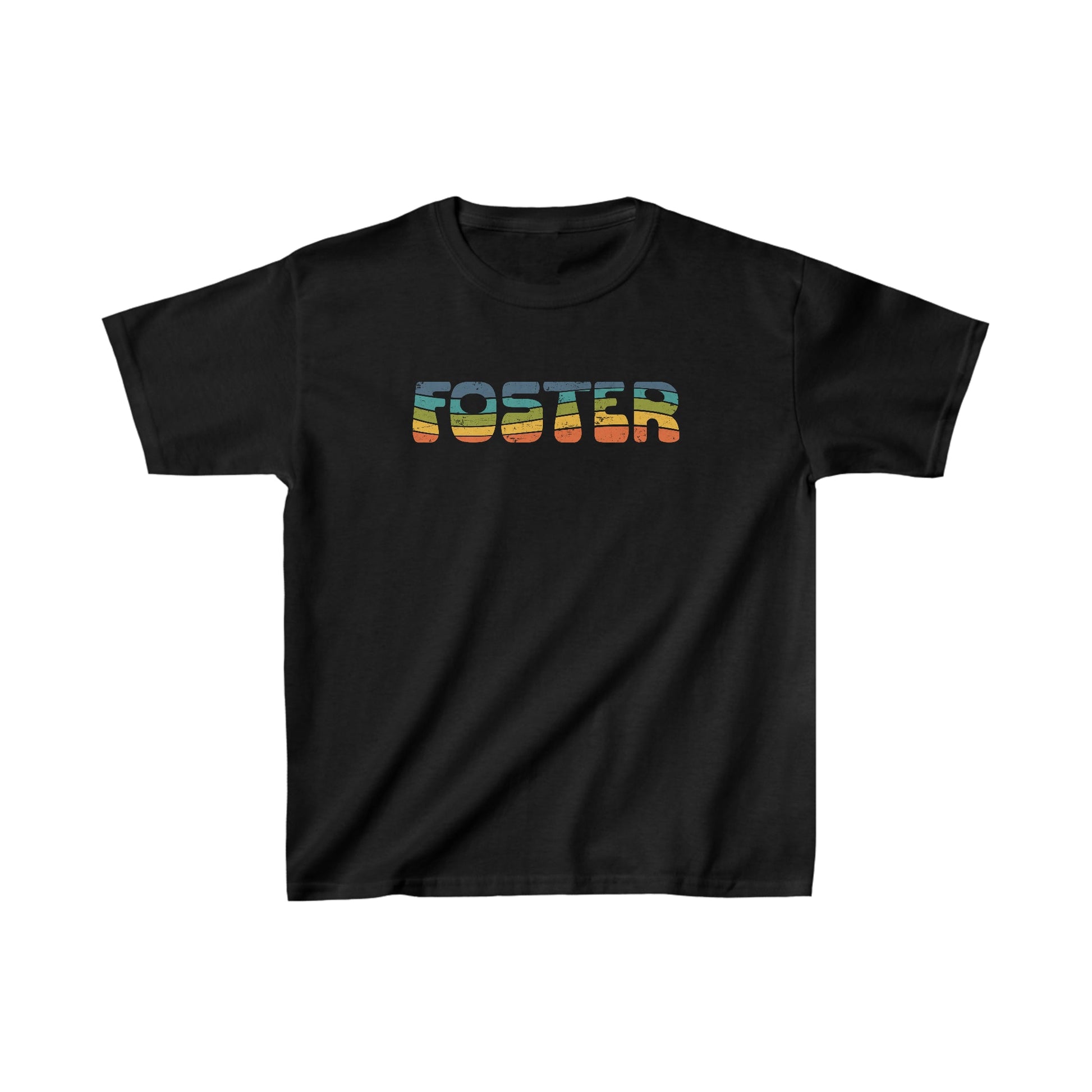 Foster Retro | **YOUTH SIZE** Tee - Detezi Designs-29247902917601759039