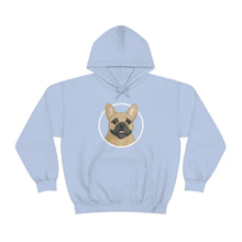 Load image into Gallery viewer, French Bulldog Circle | Hooded Sweatshirt - Detezi Designs-19694128959250354318
