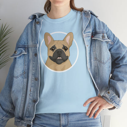 French Bulldog Circle | T-shirt - Detezi Designs-12619707915500656975