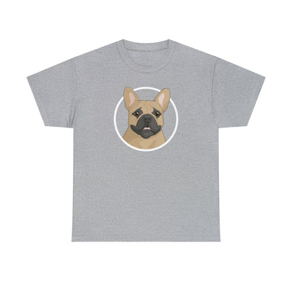 French Bulldog Circle | T-shirt - Detezi Designs-12619707915500656975