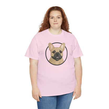 French Bulldog Circle | T-shirt - Detezi Designs-12619707915500656975