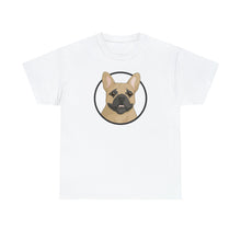 Load image into Gallery viewer, French Bulldog Circle | T-shirt - Detezi Designs-16196012528217583551
