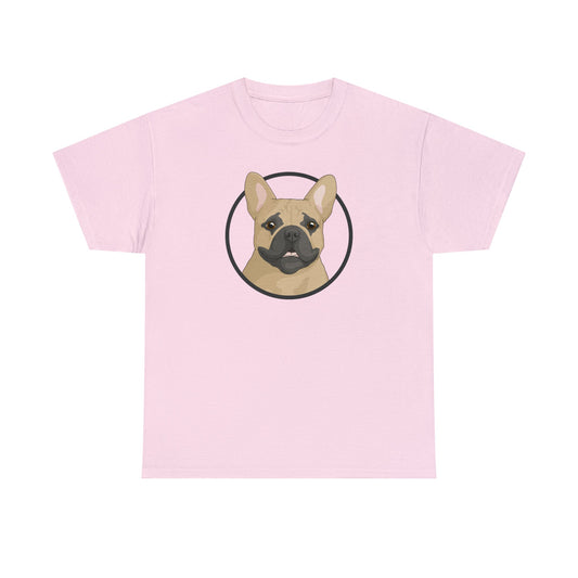 French Bulldog Circle | T-shirt - Detezi Designs-27050335926184934473