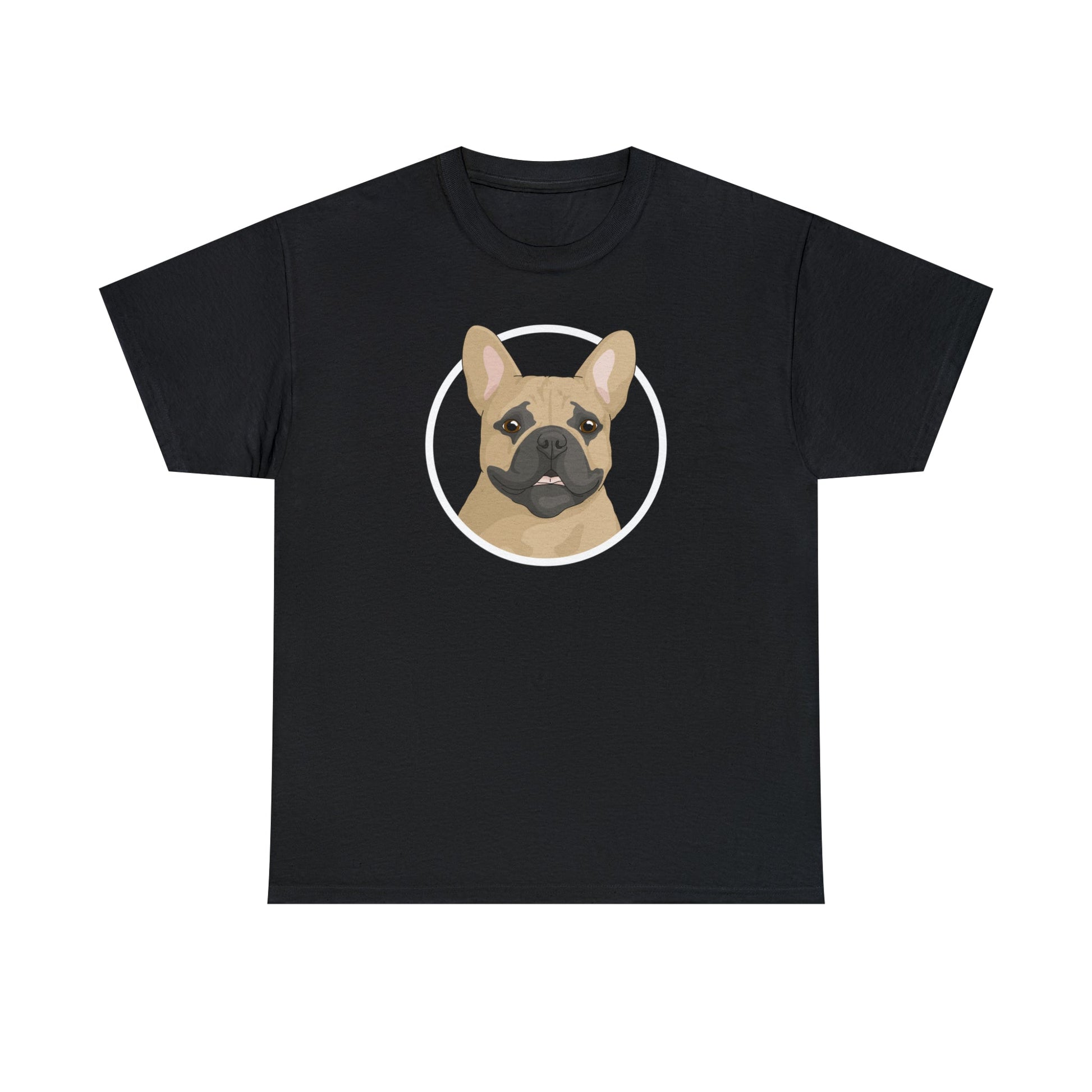 French Bulldog Circle | T-shirt - Detezi Designs-31700882108105868747