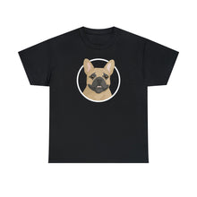 Load image into Gallery viewer, French Bulldog Circle | T-shirt - Detezi Designs-31700882108105868747
