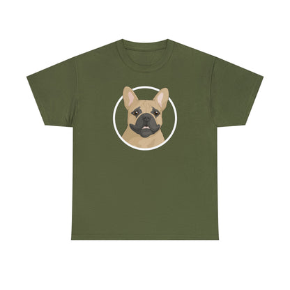 French Bulldog Circle | T-shirt - Detezi Designs-32858724509265025866