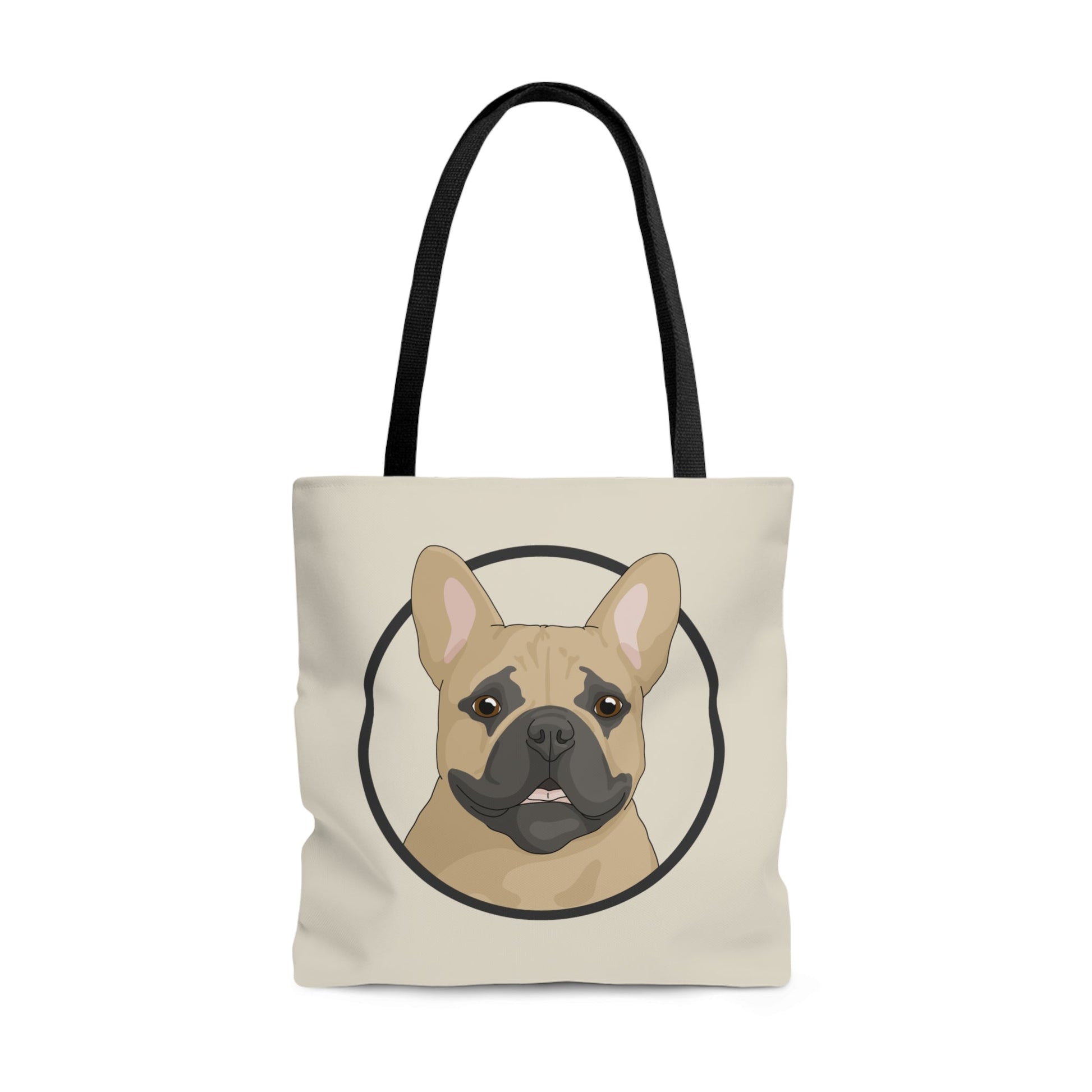 French Bulldog Circle | Tote Bag - Detezi Designs-27462295503764321542