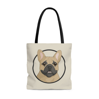 French Bulldog Circle | Tote Bag - Detezi Designs-27462295503764321542