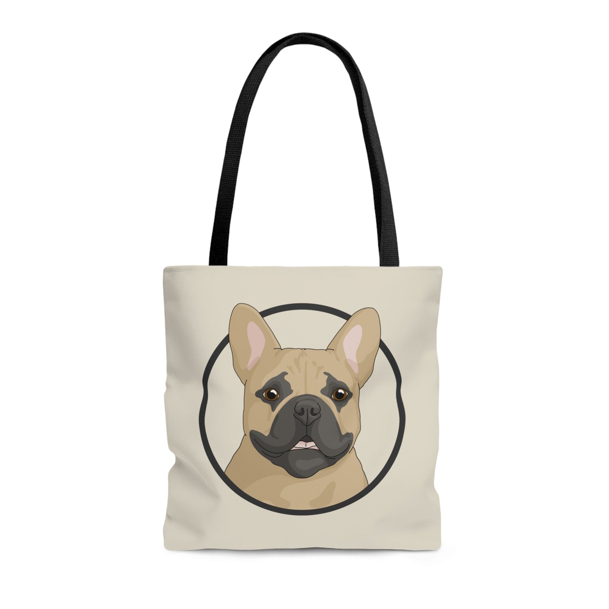 French Bulldog Circle | Tote Bag - Detezi Designs-59584224113012170655