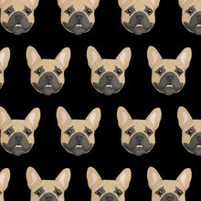 Load image into Gallery viewer, French Bulldog Faces | Crop Tee - Detezi Designs-GR001
