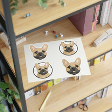 Load image into Gallery viewer, French Bulldog | Sticker Sheet - Detezi Designs-12670471861155280247
