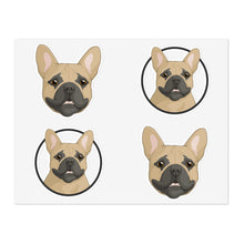 Load image into Gallery viewer, French Bulldog | Sticker Sheet - Detezi Designs-16704003625297313657
