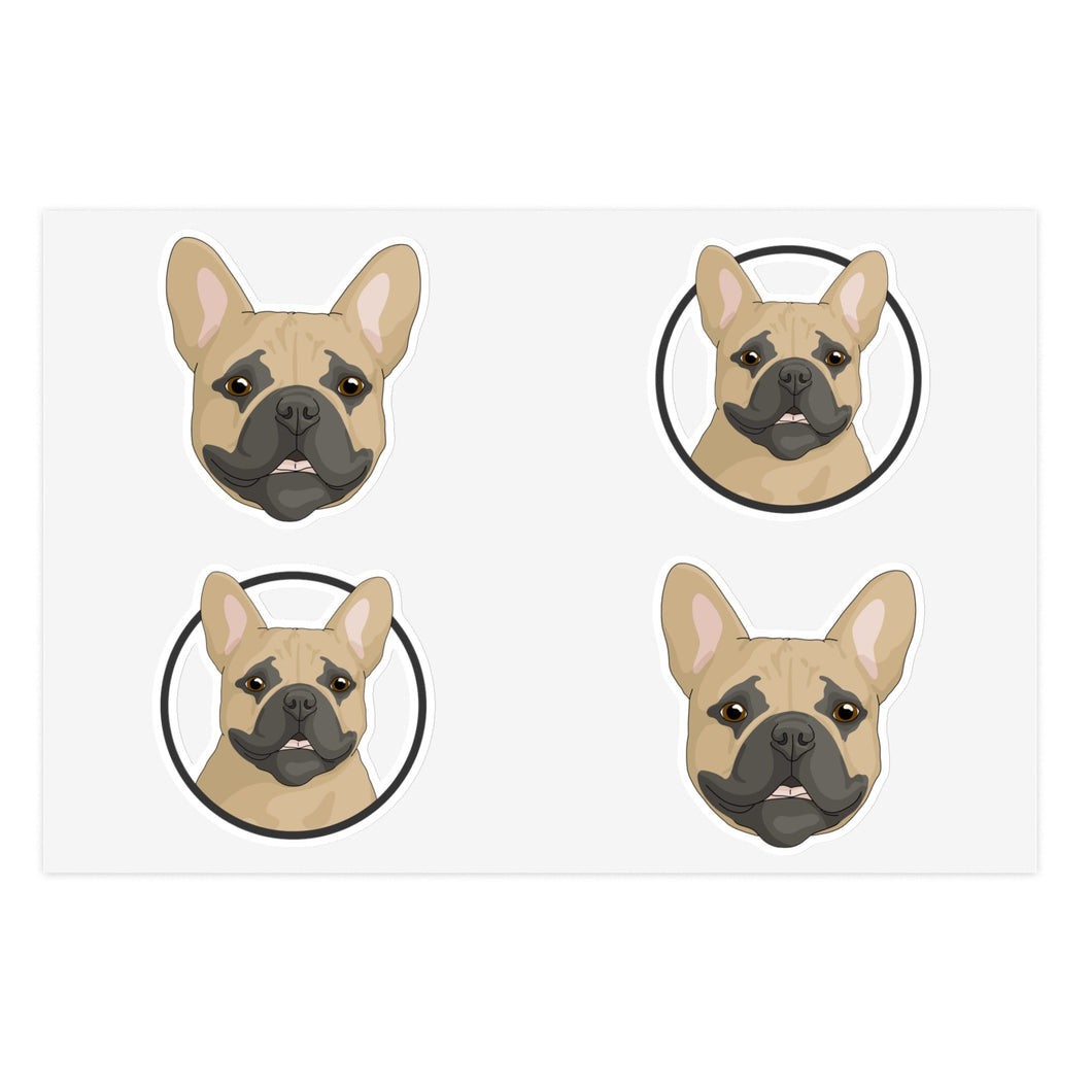 French Bulldog | Sticker Sheet - Detezi Designs-27364900124553909473