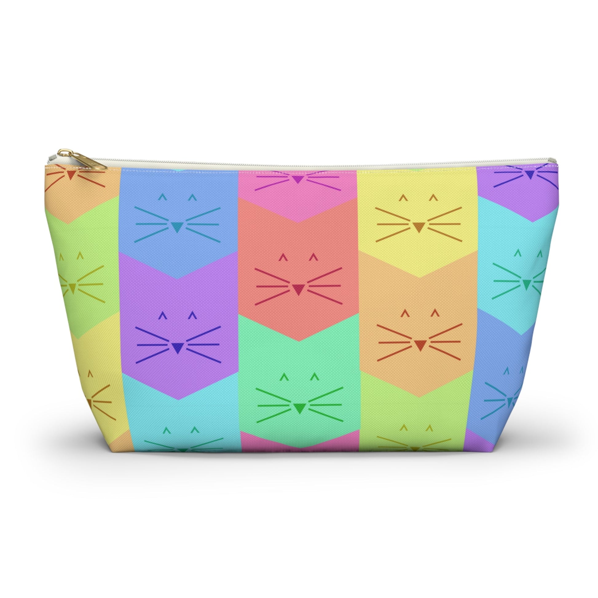 Geometric Cats | Pencil Case - Detezi Designs-11560712732570107892